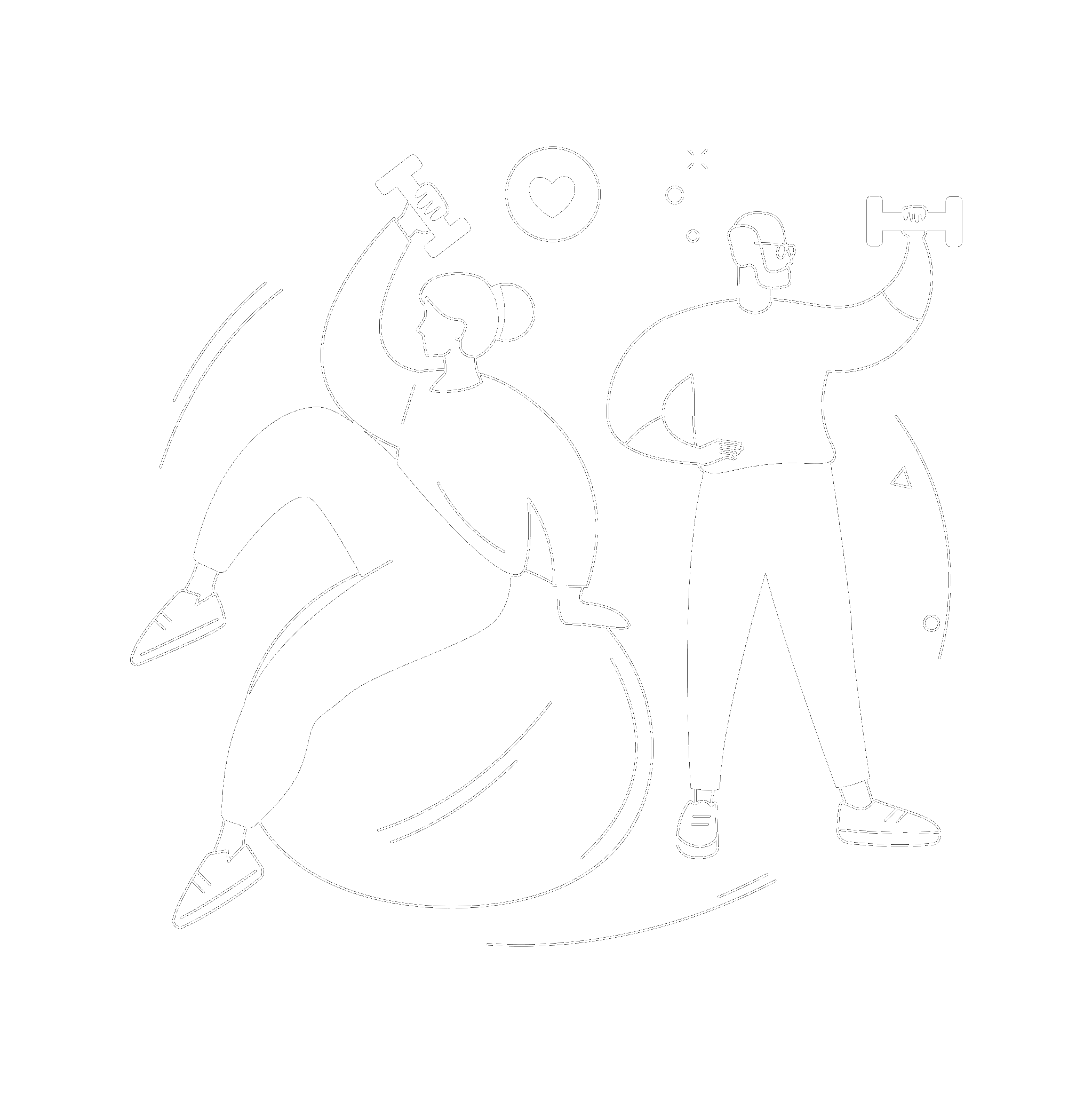 Gym workout